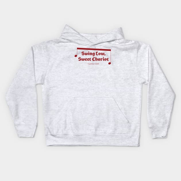 Swing Low, Sweet Chariot Kids Hoodie by HammockComplex